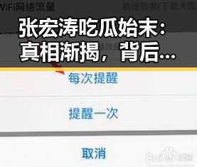 张宏涛吃瓜始末:真相渐揭,背后故事令人震惊